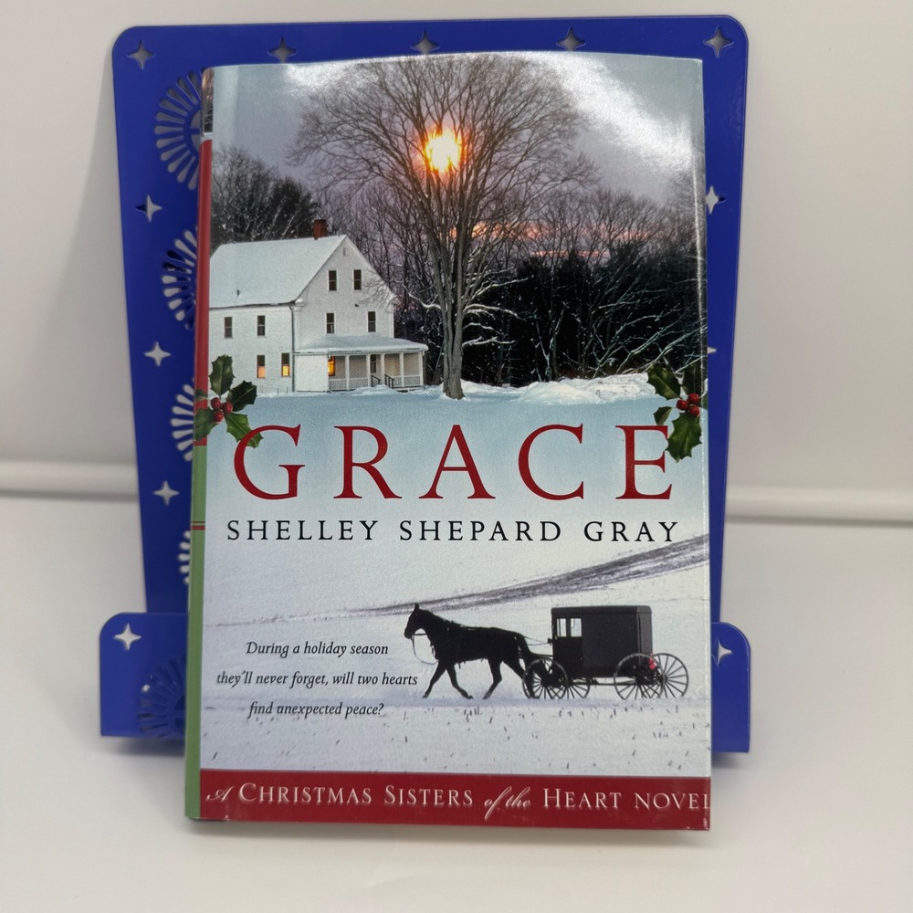 Grace Shelley Shepard Gray Christmas Sisters of the Heart Amish Romance Novel